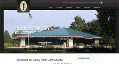 Desktop Screenshot of careyparkgolf.com